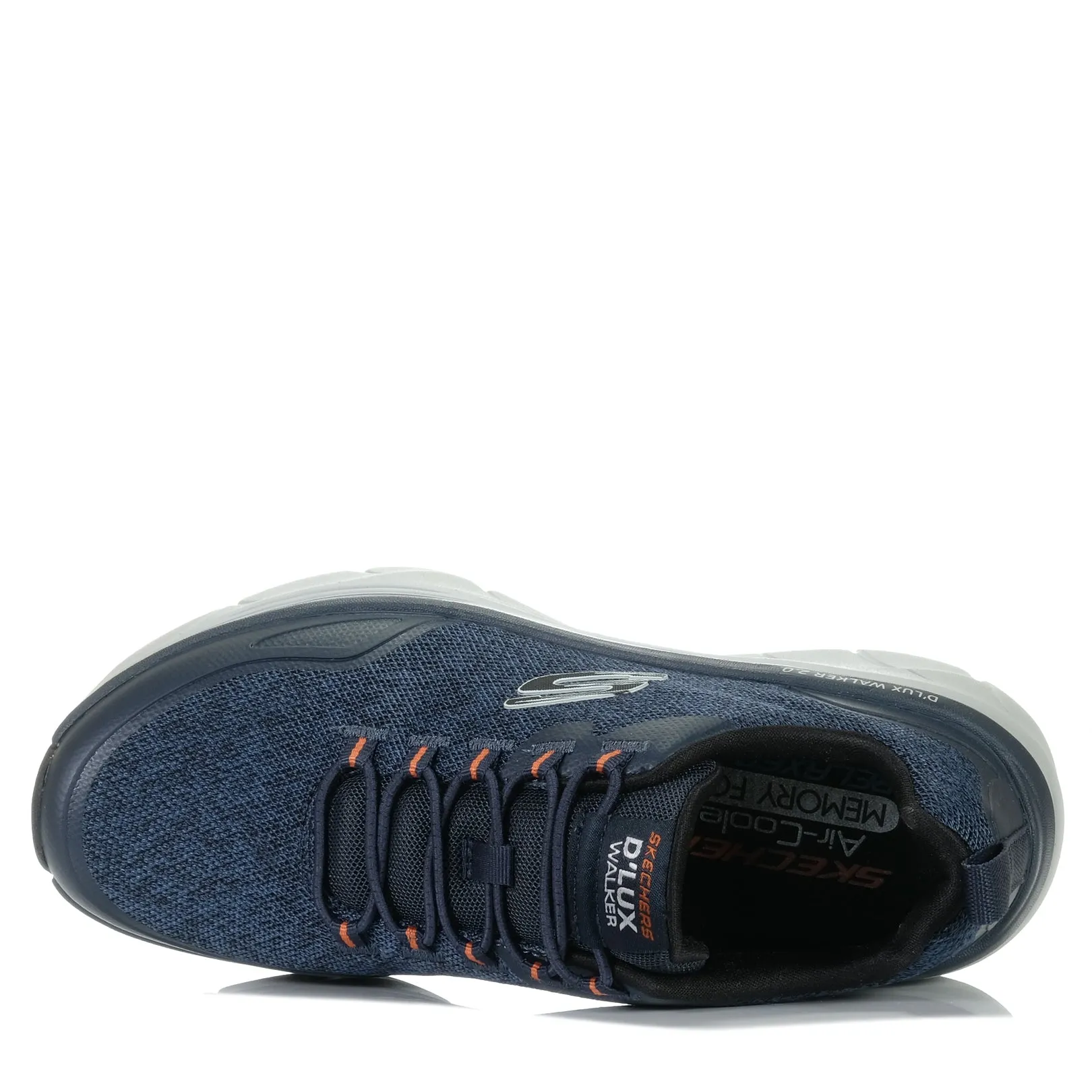 Skechers Relaxed Fit: D'Lux Walker 2.0 - Steadway Navy/Orange