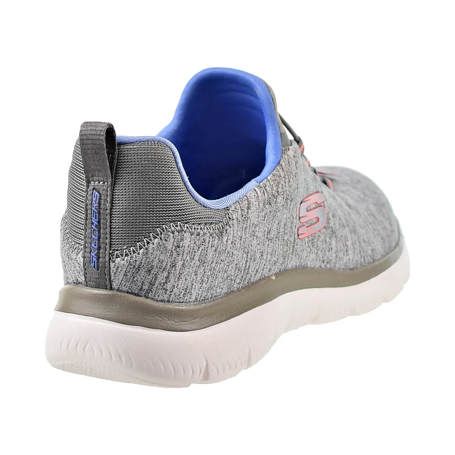 Skechers Summits Quick Getaway Women's Shoes Gray-Blue