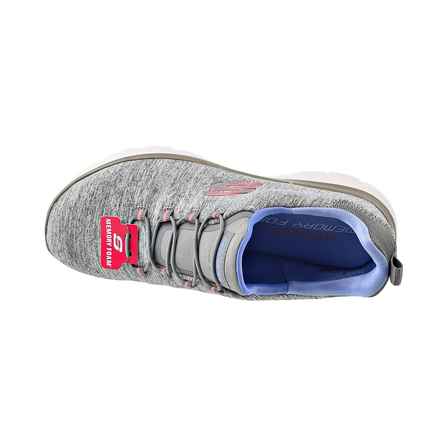 Skechers Summits Quick Getaway Women's Shoes Gray-Blue
