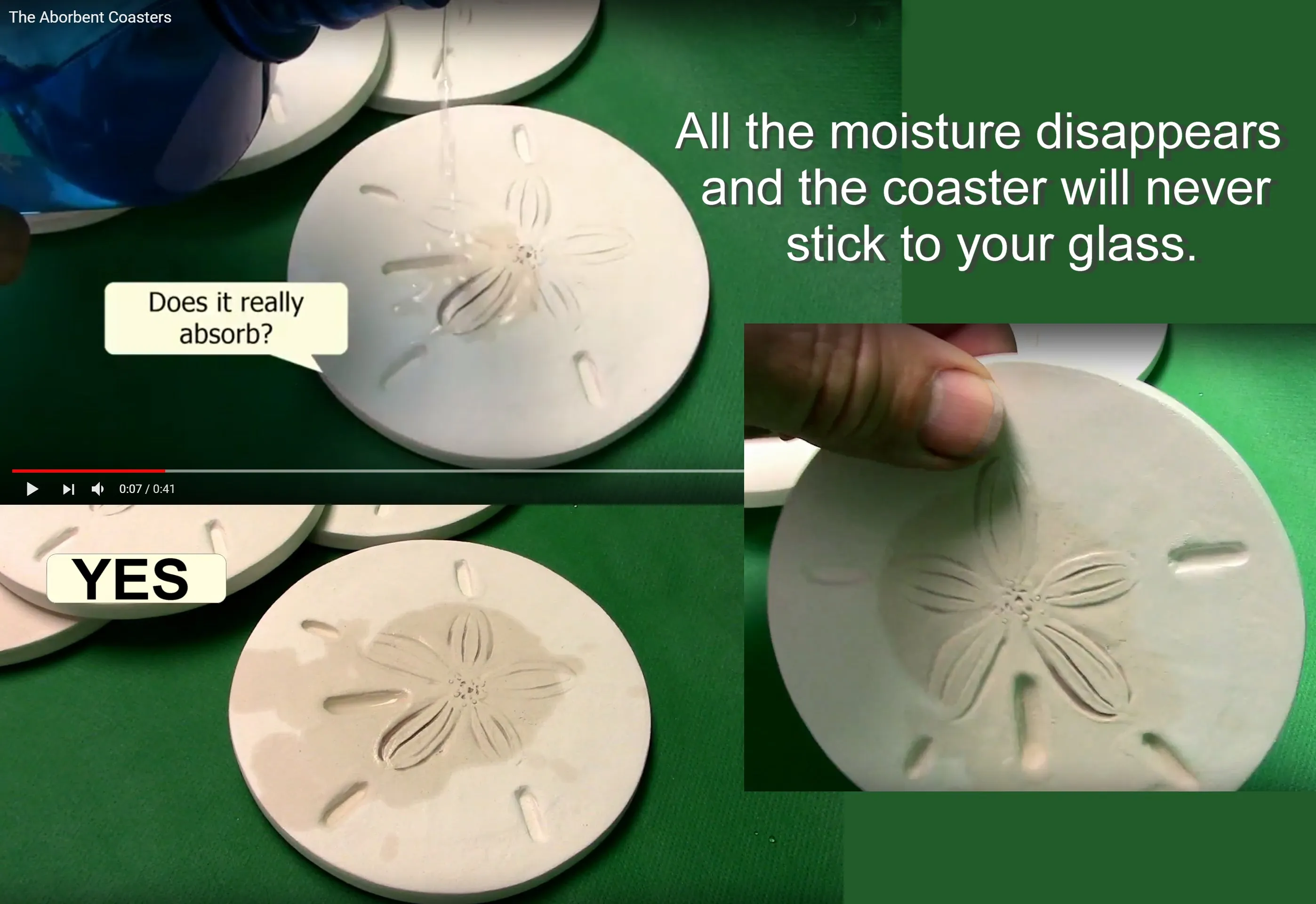 Skydiver Drink Coasters
