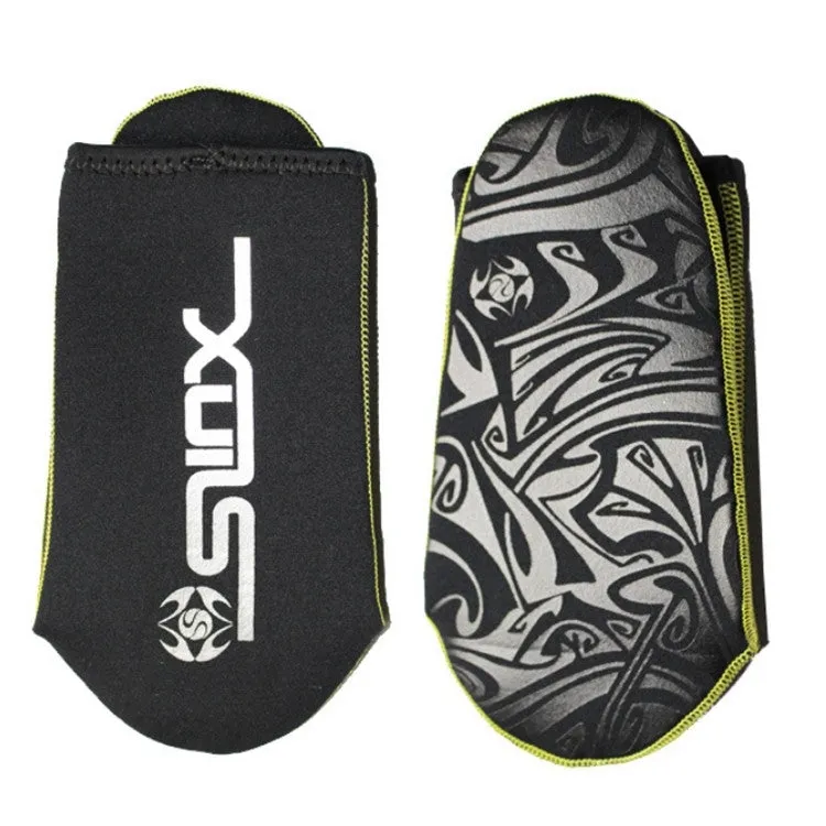 SLINX 1130 3mm Neoprene Cold Protection Diving Socks Super Elastic Non-slip Diving Fins Anti-wear Socks, Size:M (40-41)