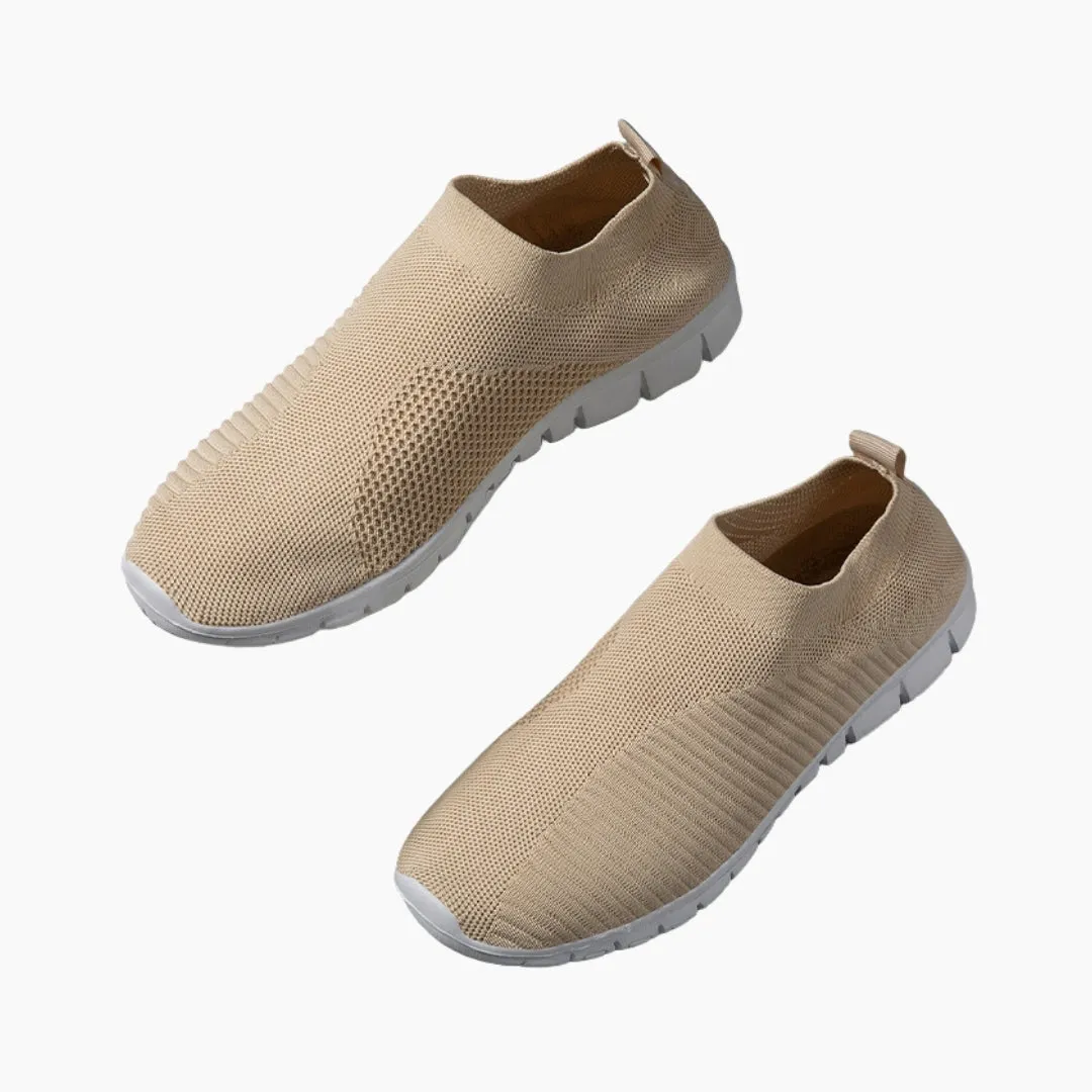 Slip-On, Height Increasing : Walking Shoes for Women
