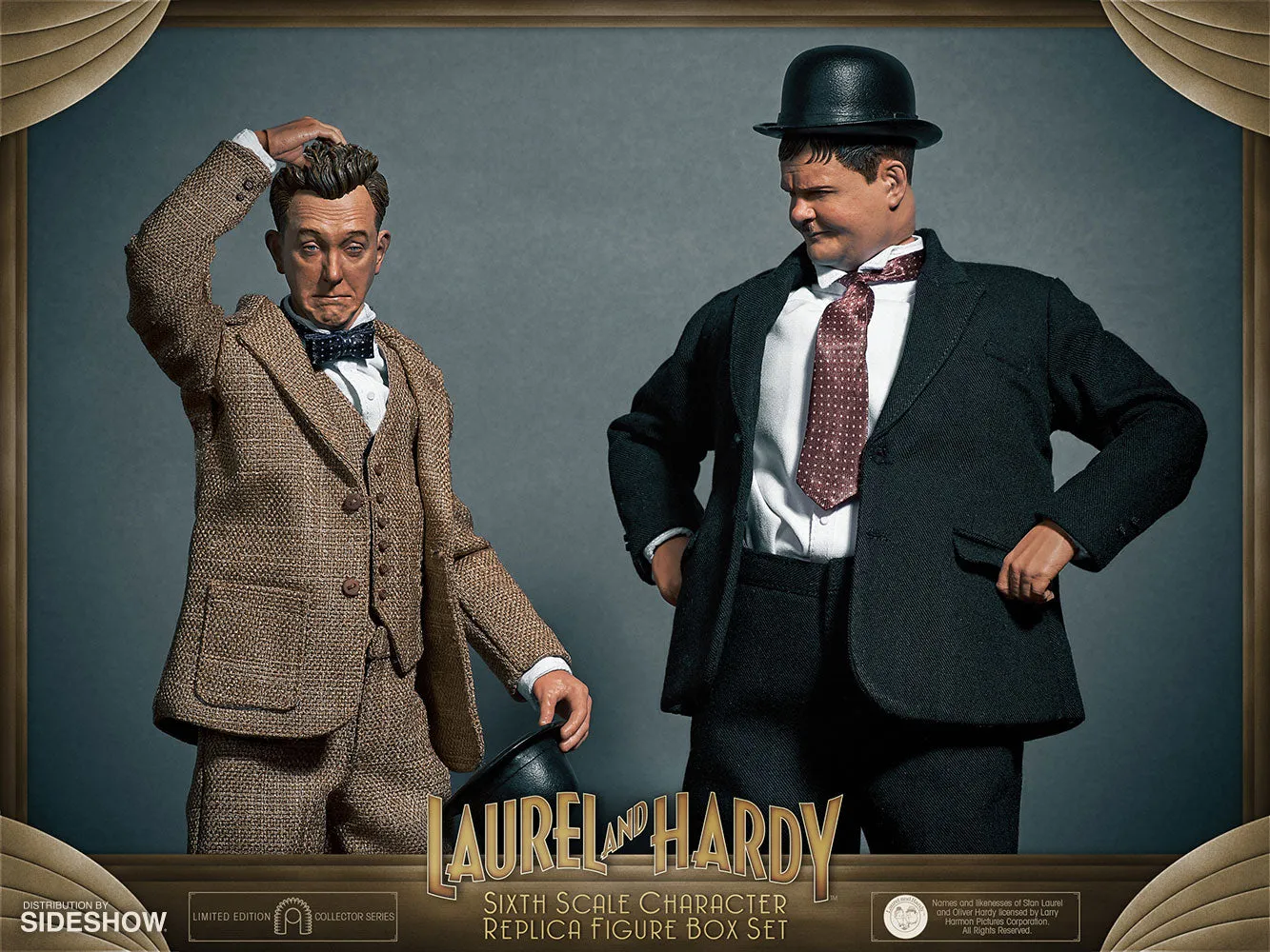 Stan Laurel and Oliver Hardy (Classic Suits) Box Set by BIG Chief Studios