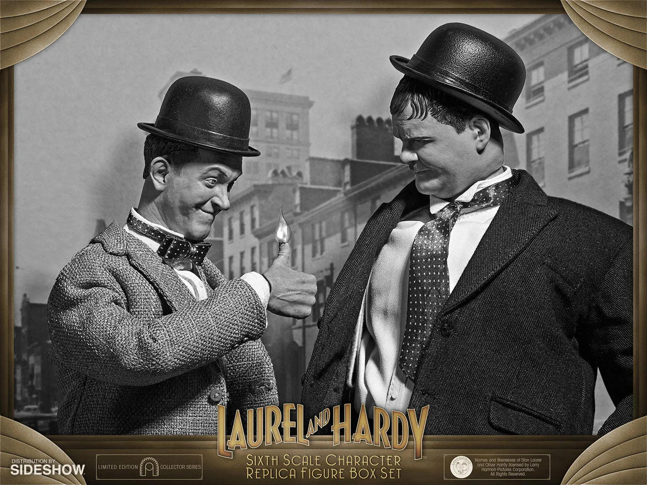 Stan Laurel and Oliver Hardy (Classic Suits) Box Set by BIG Chief Studios