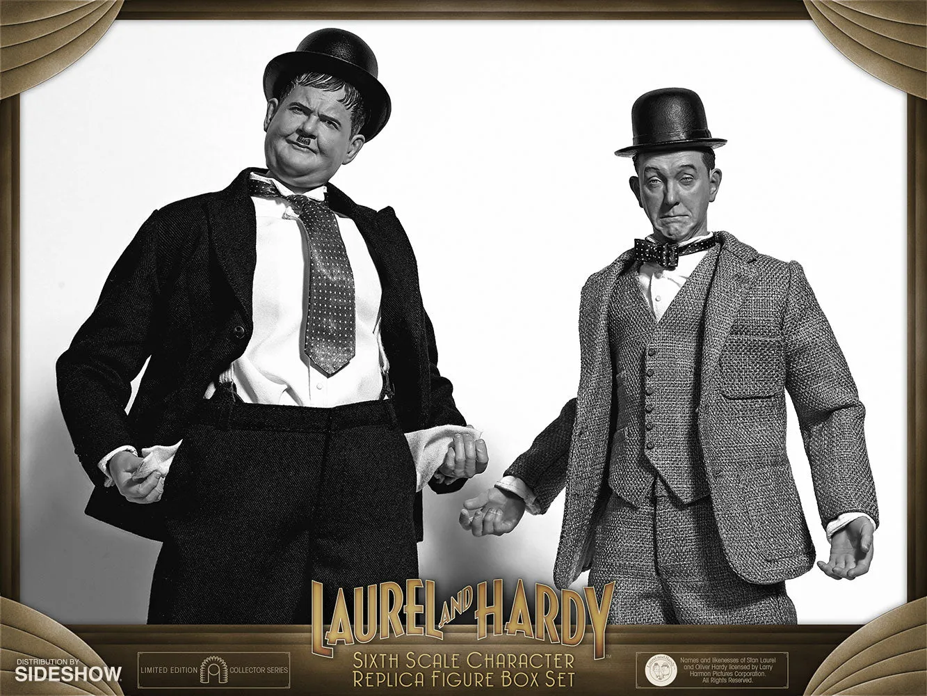 Stan Laurel and Oliver Hardy (Classic Suits) Box Set by BIG Chief Studios