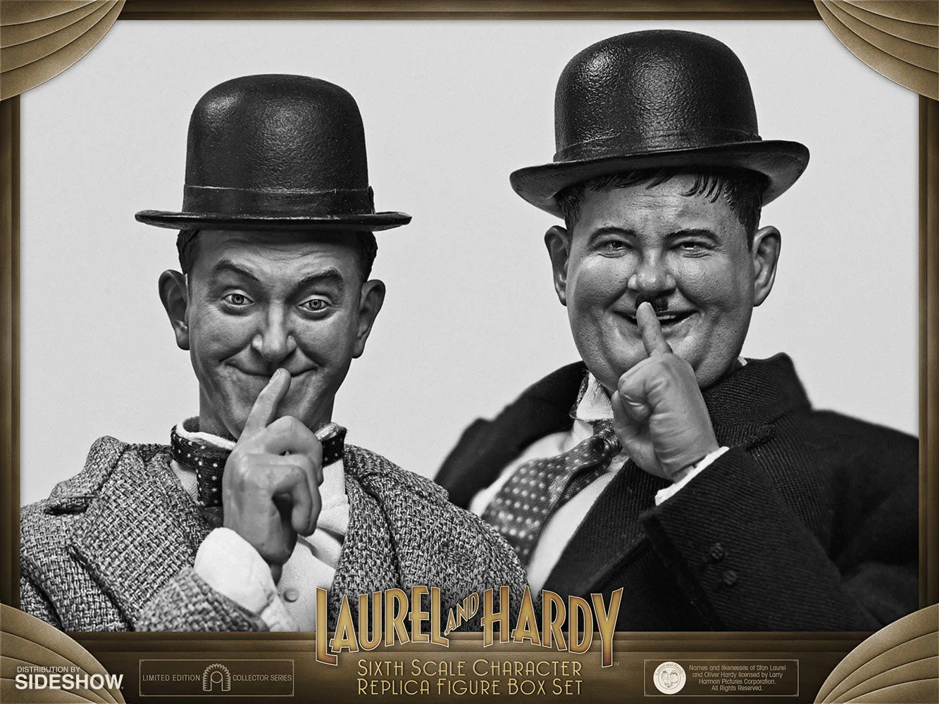 Stan Laurel and Oliver Hardy (Classic Suits) Box Set by BIG Chief Studios