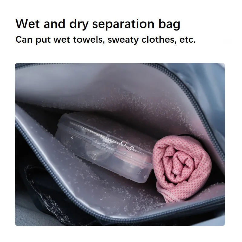 Unisex Waterproof Large Capacity 3-in-1 Travel Sports Bag