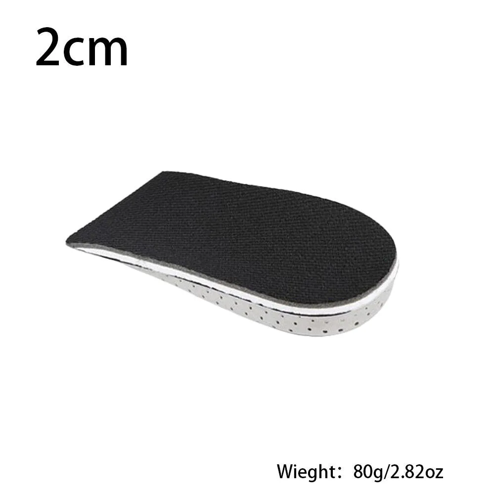 US 2-4 Pairs Men Women Invisible Height Increase Insoles Heel Lift Taller Pad