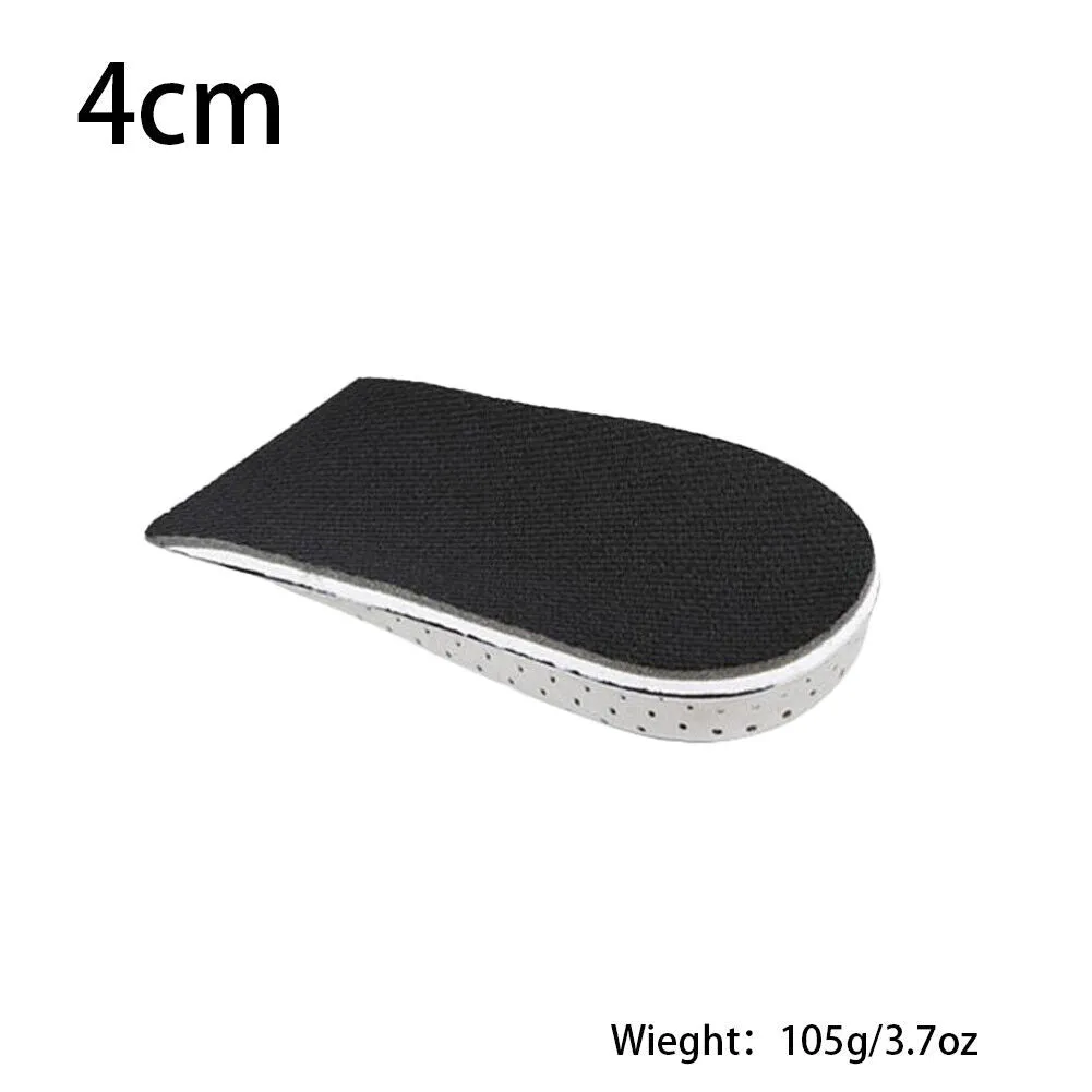 US 2-4 Pairs Men Women Invisible Height Increase Insoles Heel Lift Taller Pad