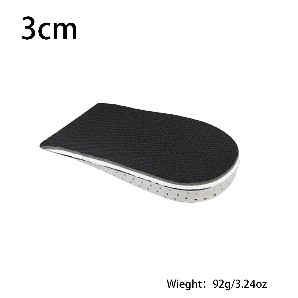 US 2-4 Pairs Men Women Invisible Height Increase Insoles Heel Lift Taller Pad