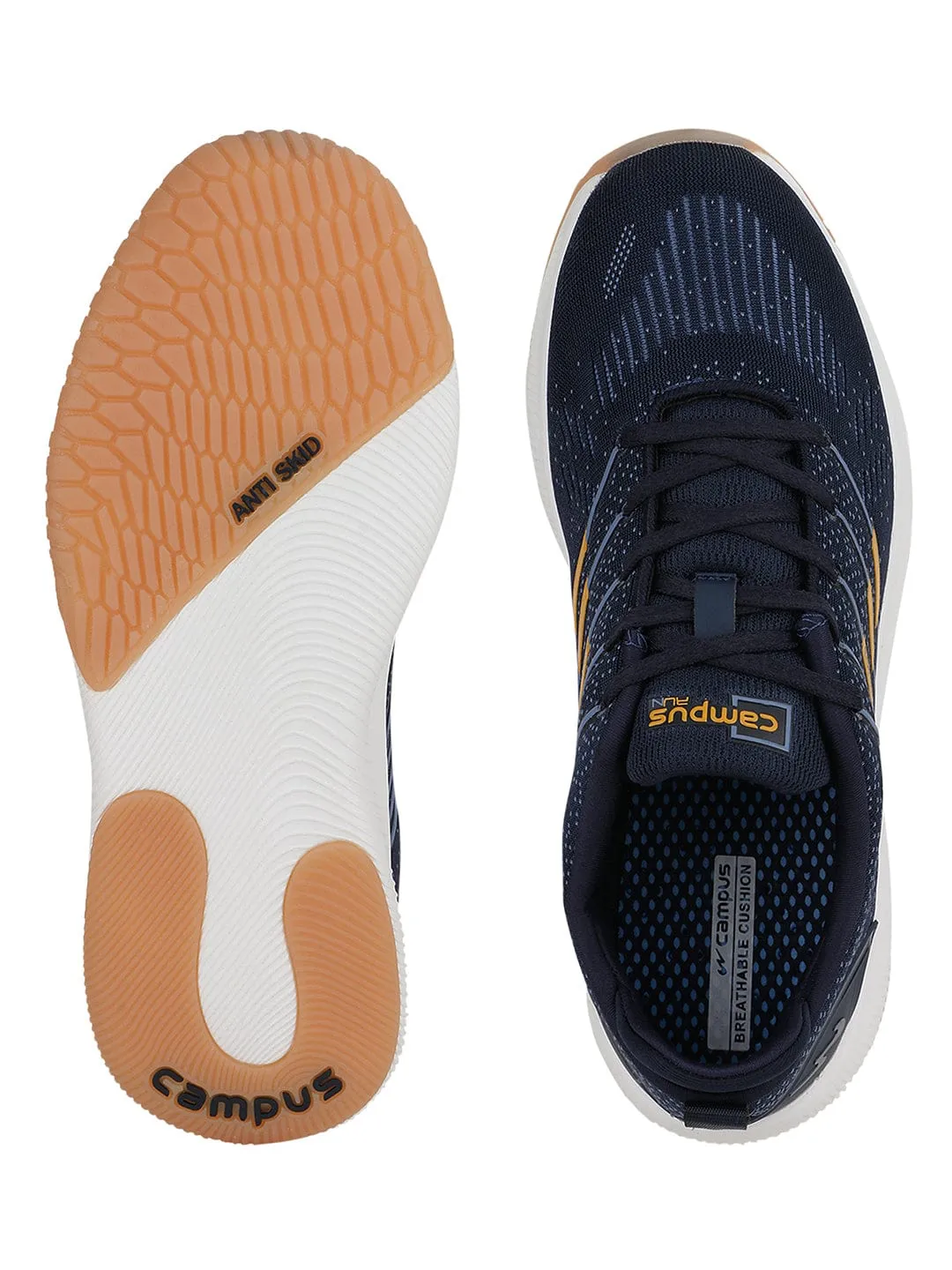 VOLTER Navy Men's Running Shoes