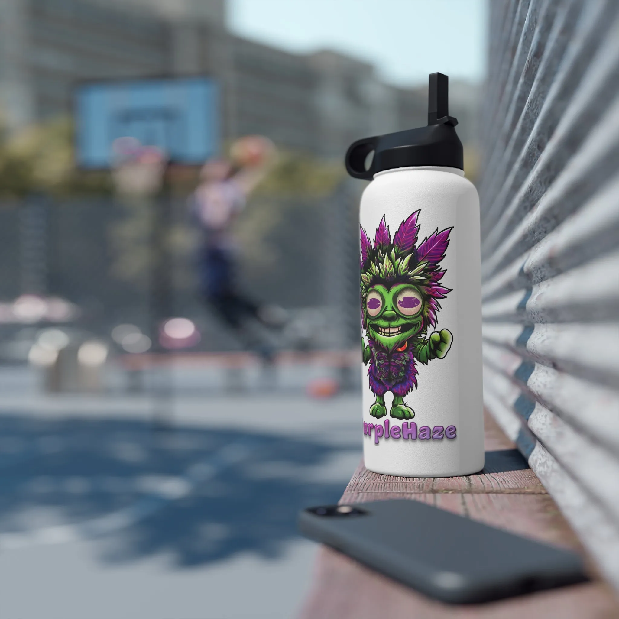 Water Bottle Stainless Steel - PurpleHaze