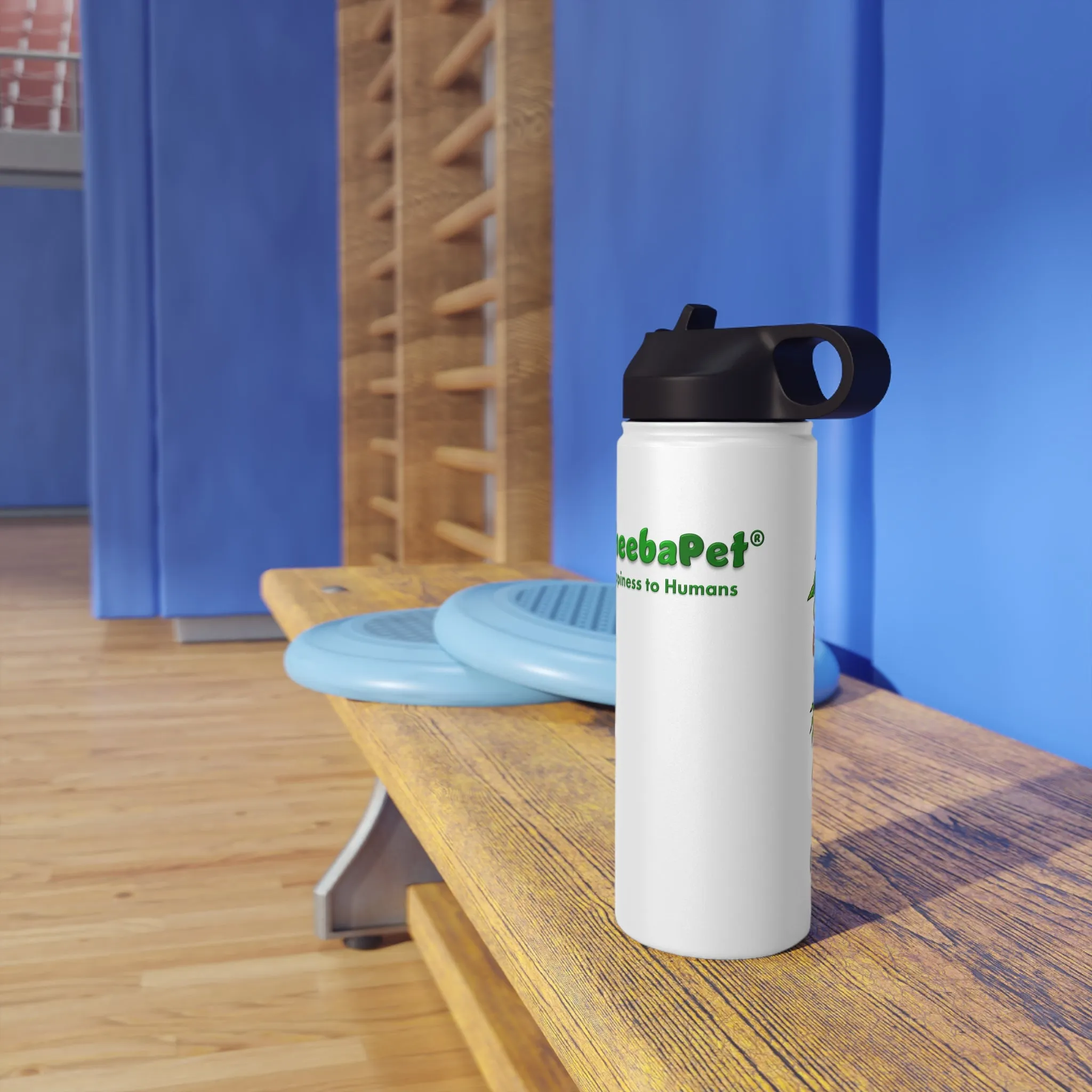 Water Bottle Stainless Steel - WhiteWidow