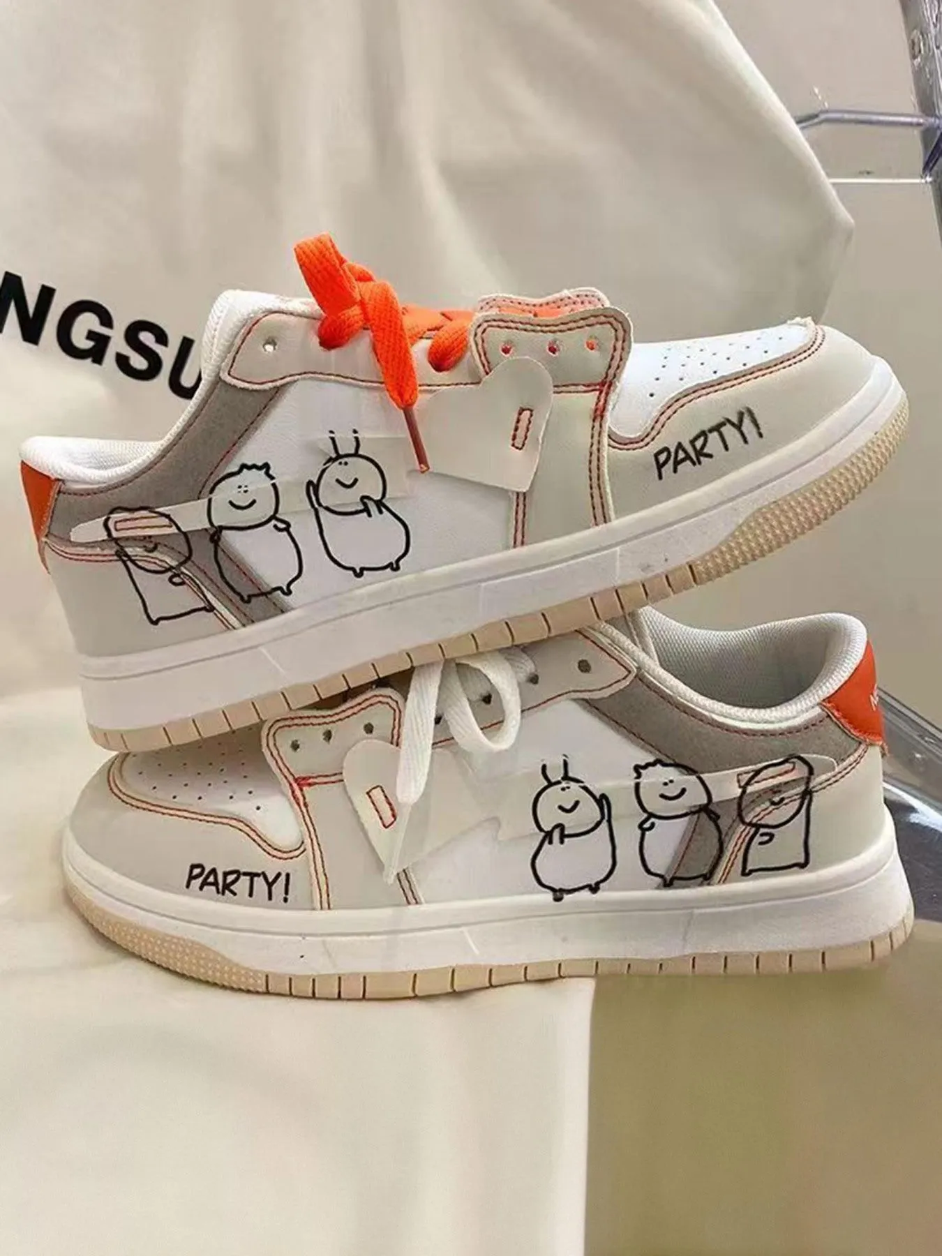 We Love Street Graffiti Niche Sports Trend Board Shoes