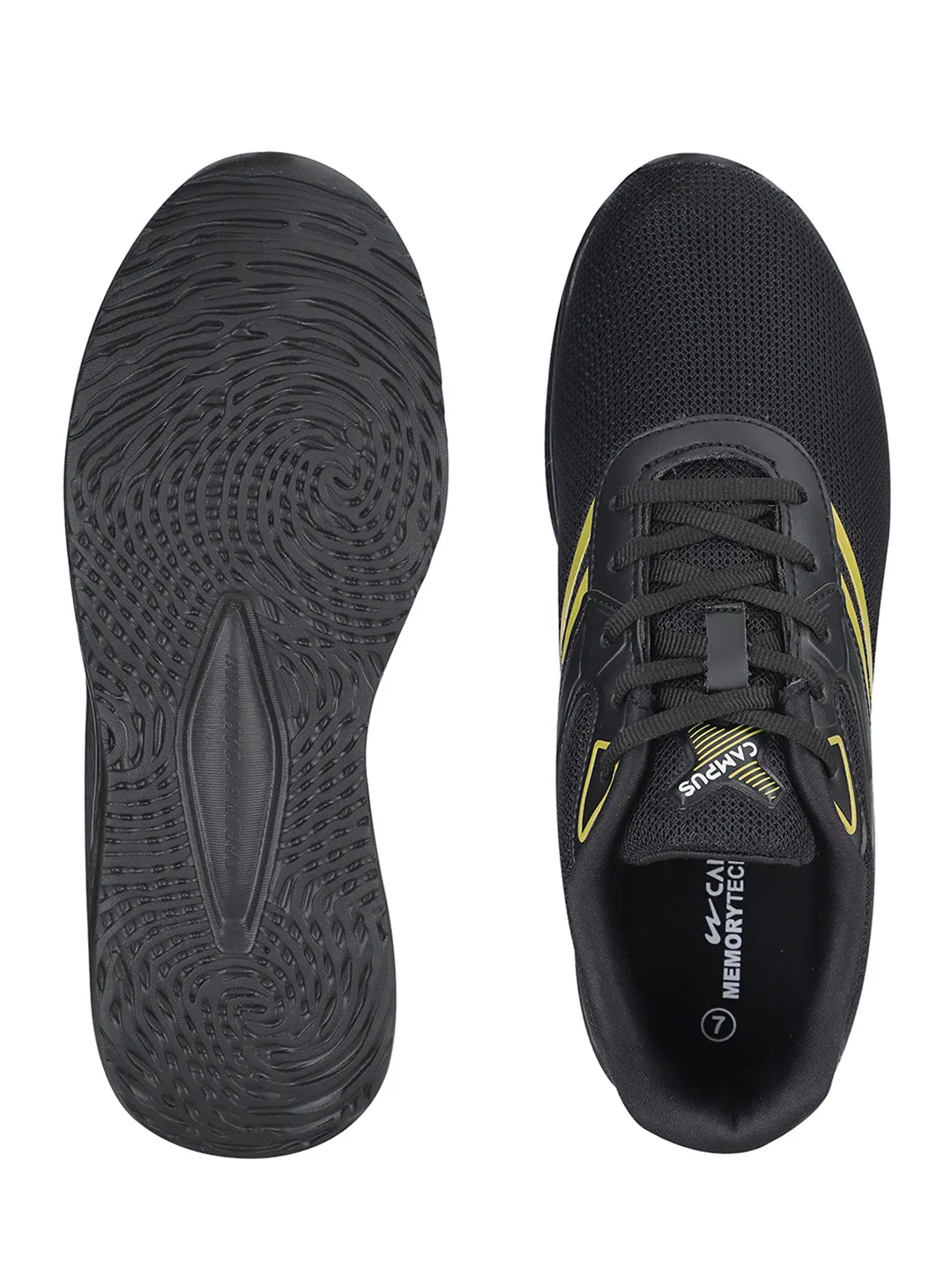 WONG Black Men's Sports Shoes