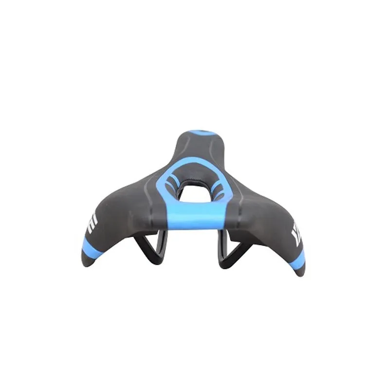 YAFEE Mountain Bike Saddle Mountain Bike Seat Hollow Bicycle Seat(Blue)