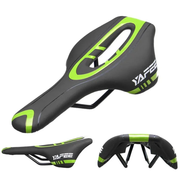 YAFEE Mountain Bike Saddle Mountain Bike Seat Hollow Bicycle Seat(Blue)