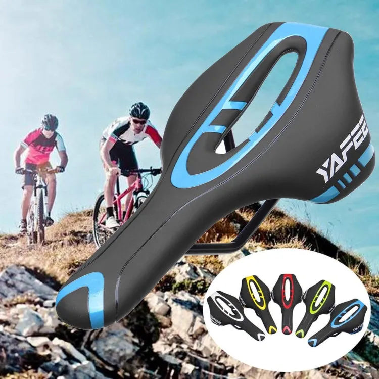 YAFEE Mountain Bike Saddle Mountain Bike Seat Hollow Bicycle Seat(Blue)