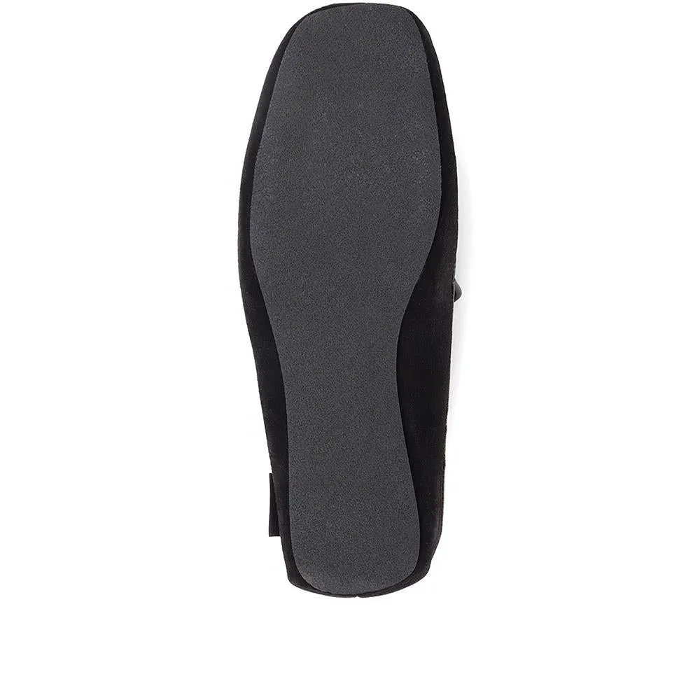 Yarmouth Leather Moccasin Slippers - YARMOUTH / 323 048